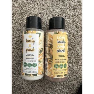 Love Beauty And Planet HOPE & REPAIR Shampoo & Conditioner Set-13.5oz. Each